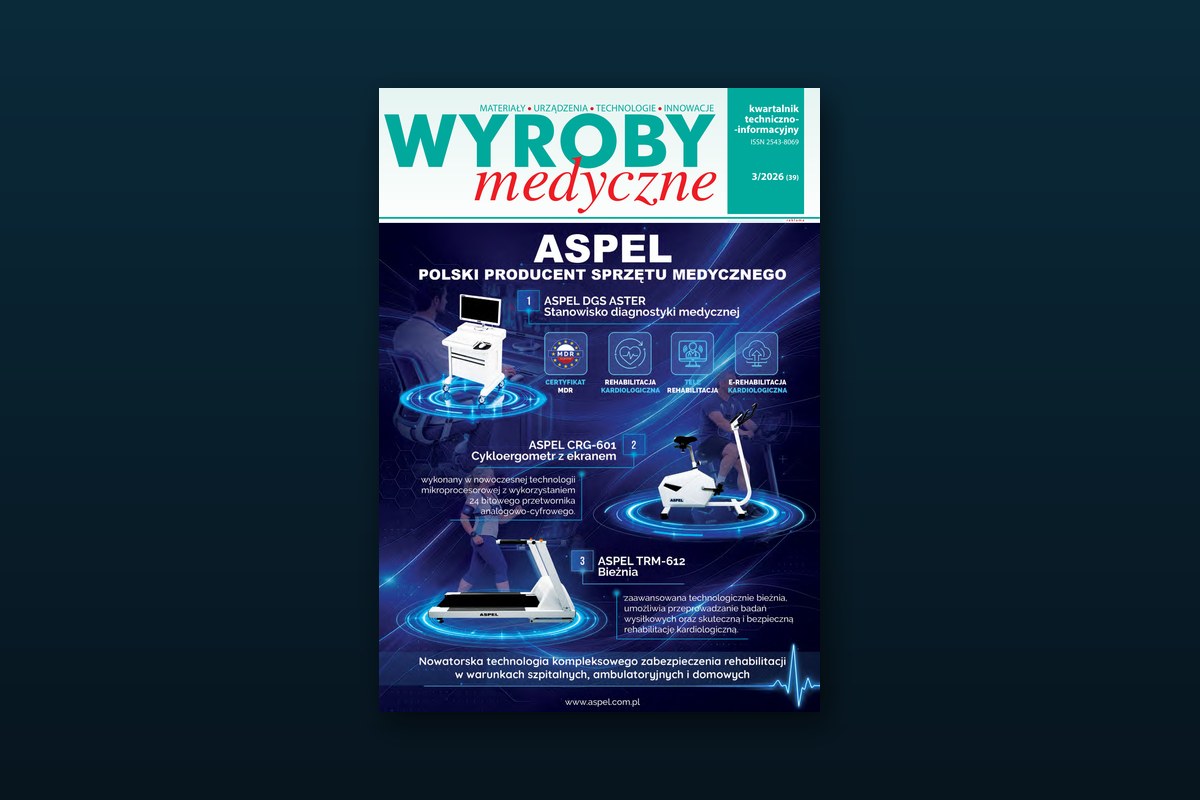 Łukasz Konieczny in der Quartalszeitschrift Wyroby Medyczne 3/2026 (39)
